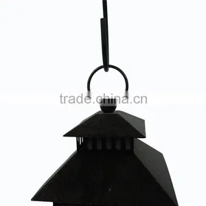 2015 Hot Sale Black Color Candle Lantern for Wedding Decoration thumbnail-4