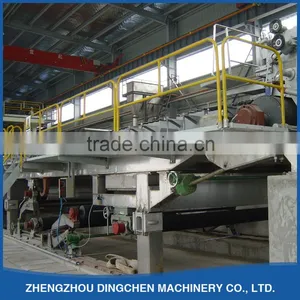 High Efficiency Corrugated Paper Making Machine Small Waste Paper Recycling Machinery Price thumbnail-3