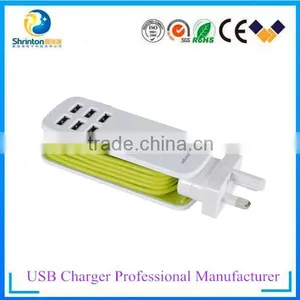 New Products Ac Power Plug Adapter Mobile Phone Multi-use Usb Travel Charger thumbnail-1