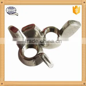 Black Zinc Plated Carbon Steel Lock Wing Nut,M5 M8 M10 thumbnail-5