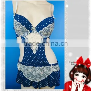 Sexy Apron Nightwear, Sexy Babydoll thumbnail-1
