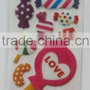 Glitter Puffy Sticker thumbnail-1