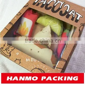 Cardboard Toy Packaging Box With Clear Pvc Window Factory Price Wholesale OEM ODM Design thumbnail-2