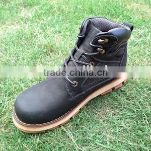 2016 Genuine Leather Safety Work Shoes Leather Working Shoes thumbnail-3