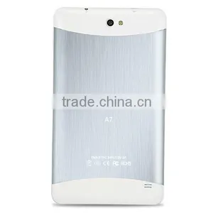 China Factory Wholesale /retail Brand New Cheap 2G/3G SIM 7"inch Android4.2.2 Sliver 16GB Tablet PC thumbnail-5