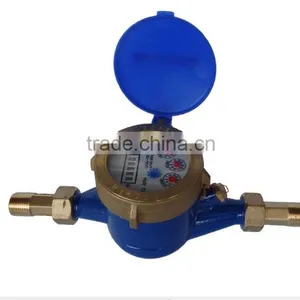 Water Meter Single Jet Brass Body ,hot Water Meter thumbnail-4