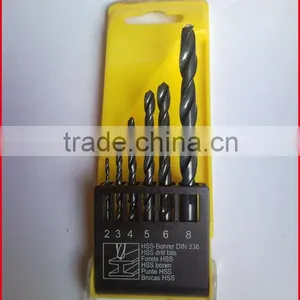6pc HSS Drill Set. Drill thumbnail-1