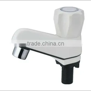 Fast Open Pillar Faucet,deck Mounted Basin Tap thumbnail-5