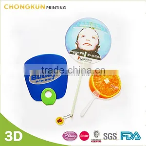 Custom PP Plastic Hand Fan for Souvenir thumbnail-1