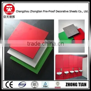 Waterproof Toilet Cubicle Partition Board Decorative High Pressure Compact Board thumbnail-2
