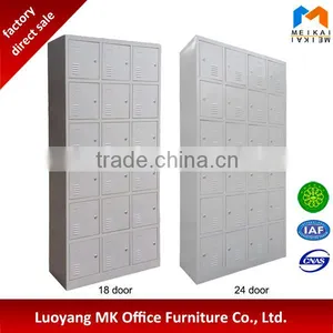 Cheap Customized Metal 18 Door Steel Closet Cabinet Clothes Locker thumbnail-5