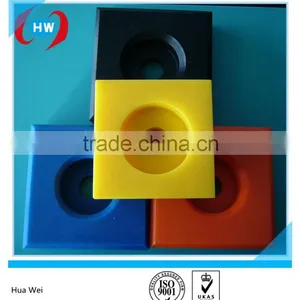 UHMW Slide Wear Block,UHMWPE Machiner Parts, UPE Strip White Color thumbnail-1