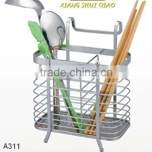 201 Stainless Steel Utensil Holder thumbnail-1