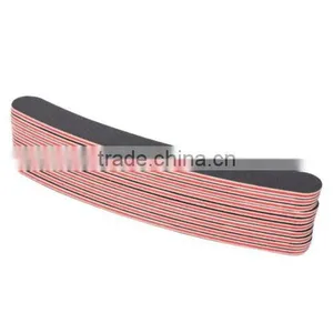 Gift 10 Double Sided 180/100 Grit Boomerang/Banana Curved Nail Files Emery Board thumbnail-2