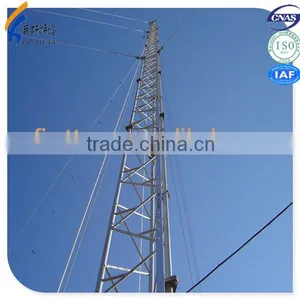 3-leg Guyed Mast Communication Tower for Radio Cell Phone thumbnail-1