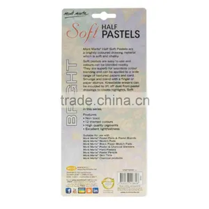 Mont Marte Soft Half Pastels 12pce - Bright thumbnail-2