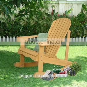 Outdoor Wooden Adirondack Rocking Chair thumbnail-1
