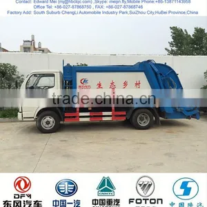 Hot Sale Dongfeng Garbage Truck, Garbage Refuse Compactor Truck thumbnail-2