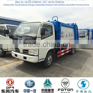 Cheap Garbage Compactor Truck Dongfeng, Light Garbage Truck thumbnail-1