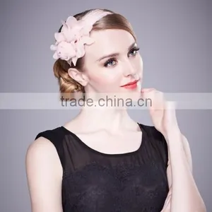 Wholesale Hair Floral Accessory Fascinator Plain for Girls thumbnail-1