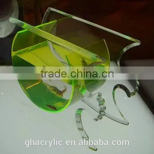 High Quality Acrylic Portable Fish Tank Mini Glass Fish Bowl thumbnail-2