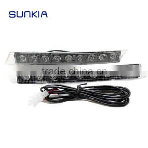 2015 New Products Long Life High Power 9 Led Drl Turn Signal Light Waterproof thumbnail-1