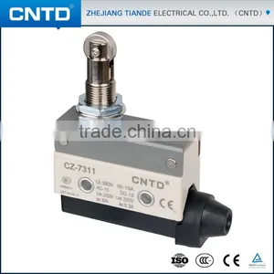 CNTD Roller Plunger Panel Micro Switch IP40 CZ-7311 D4MC-5020 TUV CE Approved thumbnail-1