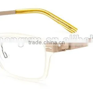Transparent TR Full Frame With Stainless Temples for Man Spectacles thumbnail-4