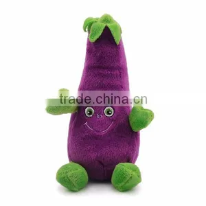 Customized Various Sizes Plush Eggplant Toy thumbnail-1
