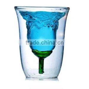 180ML High Borosilicate Glass Beer Mug Glassware Whisky Cup Vodka Glass thumbnail-2