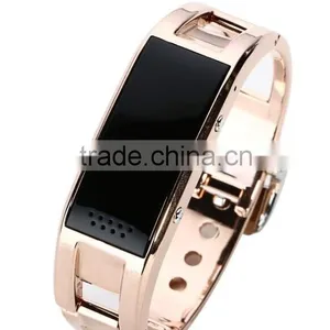 Titanium Alloy Bluetooth Smart Bracelet With OLED Screen thumbnail-2