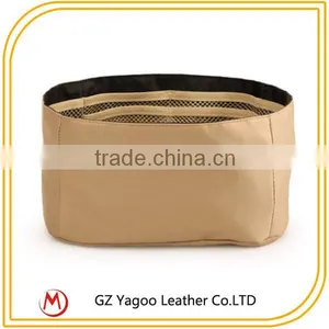 Newest Canvas Non-zipper Cosmetic Bags Cases With Compartments thumbnail-4