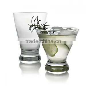Japanese Style Leadfree Stemless Martini Cocktail Glass Different Customized Size thumbnail-1