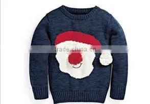 Kids Fashion Knitwear Baby Long Sleeve Cotton Christmas Sweater thumbnail-1
