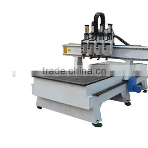Large Size Separately 4 Head Wood Cnc Router G1325 thumbnail-1