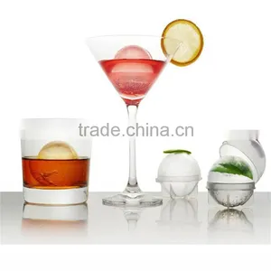 4pcs/set Plastic Novelty Lovely Round Ball Tray Mold Mould Party Bar Ice Cube Maker Ice Ball Tools thumbnail-2