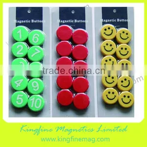 Magnetic Button Badge;Button Magnet;Customize Design Resin Button;Safety Pin Button;Button Round Magnet;Neodymium Magnet Button thumbnail-1