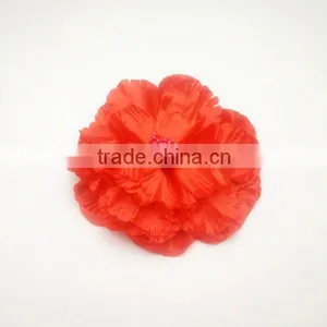 Fashion Flower Brooches With Feather for Custome 02201121 thumbnail-1