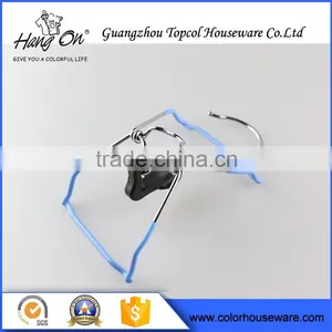 High Quality for Clothes Colored Plastic Coated Wire Hanger thumbnail-1