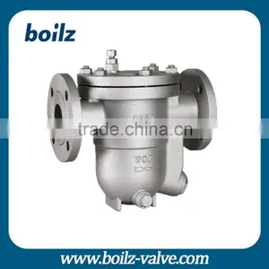 Standard Cast Steel Leverage Float Type Flange Ending Sream Trap Valve thumbnail-1
