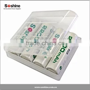 For 1-4 Pcs AA Battery AA Battery Holder Case Plastic Battery Case aa Battery Holder thumbnail-4