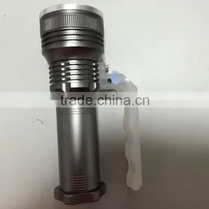 2015 New Design X5 Water Proof Rechargeable Alloy Body LED Handle Flashlight/torch With CE & ROHS thumbnail-3