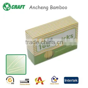 Wholesale Chinese Bamboo Toothpicks in Round Shape thumbnail-5