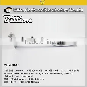 Original Manufacturer Slat Wall Display Hook Hanging Hook With 6 Balls Pipe Hook thumbnail-6