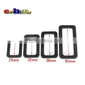 Looploc Plastic Rectangular Ring Buckle for Webbing Straps Backpack #FLC440-25B/32B/38B/50B Quality Choice thumbnail-1