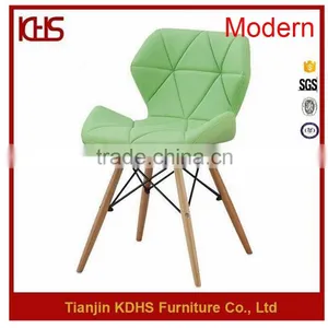 2016 Black Multifunctional PU Modern Style Wooden Popular New Leisure Chair thumbnail-4