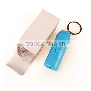 LOGO Print USB Rechargeable MINI LED Torch With Laser Light thumbnail-6