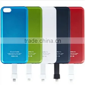 2800mAh Magnet Portable Power Bank for IPhone 5, External Backup Battery Case for IPhone 5S thumbnail-1