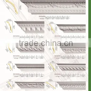 PU Good Price Beautiful New Modern Decorative Polyurethane Crown Moulding thumbnail-2