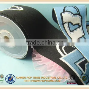 High Quality 95mm Wide Camouflage Jacquard Elastic Tape thumbnail-3